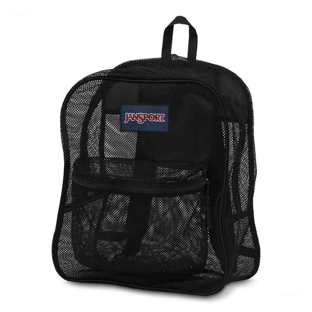 Sac à Dos Scolaire JanSport Mesh Pack Noir | SMO-42498521